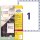 AVERY Zweckform Hinterglasaufkleber L9001-10 weiß 210,0 x 297,0 mm, 10 Blatt