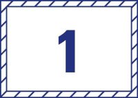 AVERY Zweckform Hinterglasaufkleber L9002-10 weiß 210,0 x 148,0 mm, 10 Blatt