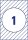 AVERY Zweckform Hinterglasaufkleber L9003-10 weiß 200,0 x 200,0 mm, 10 Blatt