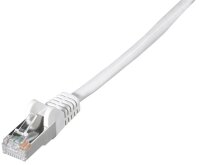goobay RJ-45 Netzwerkkabel 10,0 m weiß bis zu 1,00...
