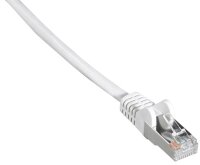 goobay RJ-45 Netzwerkkabel 15,0 m weiß bis zu 1,00...