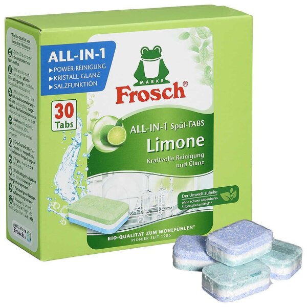 Frosch® All-in-1 Spülmaschinentabs, 30 St.