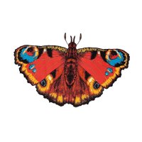 Günther® Flugdrachen Pfauenauge-Schmetterling...