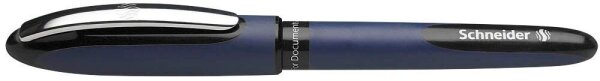 Schneider One Business Tintenroller blau/schwarz 0,6 mm, Schreibfarbe: schwarz, 1 St.
