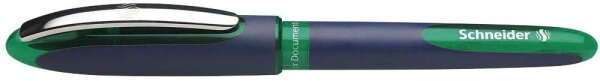 Schneider One Business Tintenroller grün/schwarz 0,6 mm, Schreibfarbe: grün, 1 St.