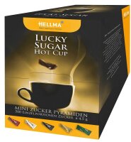 HELLMA  LUCKY SUGAR HOT CUP Zuckersticks, 500x 4,5 g