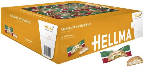 HELLMA Cantuccini Mandelkekse 480,0 g, 60 St.
