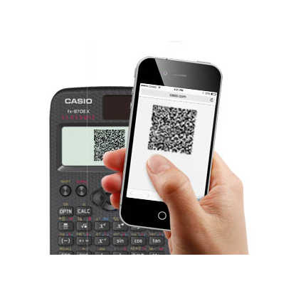 CASIO FX-87DE X Wissenschaftlicher Taschenrechner schwarz