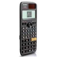 CASIO FX-87DE X Wissenschaftlicher Taschenrechner schwarz