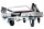 RUXXAC by SECO Transportwagen Dandy grau 46,5 x 77,0 x 89,5 cm bis 180,0 kg