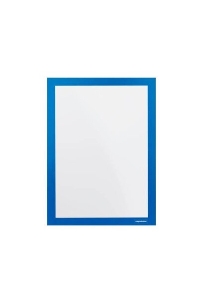 magnetoplan Magnetrahmen selbstklebend Magnetofix  blau A4, 2 St.