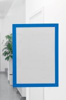 magnetoplan Magnetrahmen selbstklebend Magnetofix  blau...