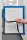 magnetoplan Magnetrahmen selbstklebend Magnetofix  blau A4, 2 St.