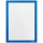 magnetoplan Magnetrahmen selbstklebend Magnetofix  blau A4, 2 St.