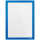 magnetoplan Magnetrahmen selbstklebend Magnetofix  blau A4, 2 St.