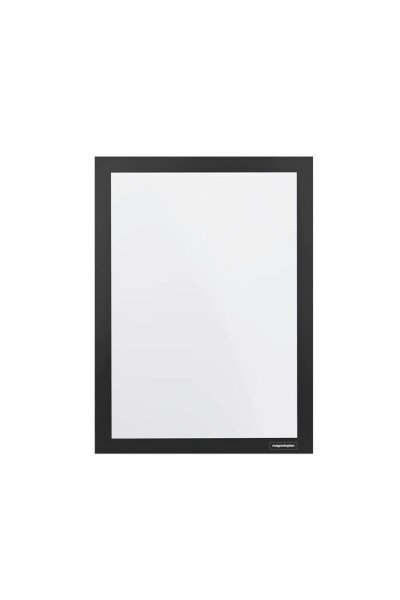 magnetoplan Magnetrahmen selbstklebend Magnetofix  schwarz A3, 2 St.