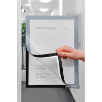 magnetoplan Magnetrahmen selbstklebend Magnetofix  grau...