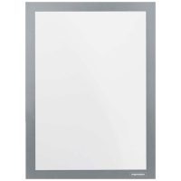 magnetoplan Magnetrahmen selbstklebend Magnetofix  grau A4, 2 St.