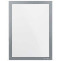 magnetoplan Magnetrahmen selbstklebend Magnetofix  grau A4, 2 St.