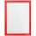 magnetoplan Magnetrahmen selbstklebend Magnetofix  rot A4, 2 St.