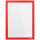 magnetoplan Magnetrahmen selbstklebend Magnetofix  rot A4, 2 St.