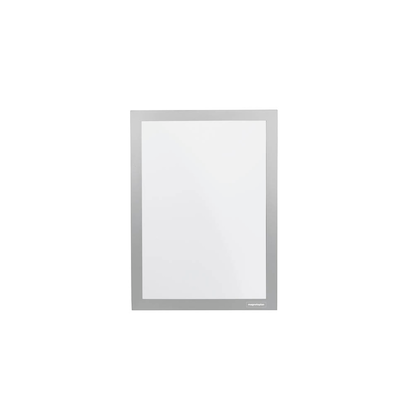 magnetoplan Magnetrahmen selbstklebend Magnetofix  silber A4, 2 St.