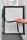 magnetoplan Magnetrahmen selbstklebend Magnetofix  schwarz A6, 2 St.