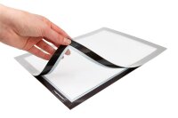 magnetoplan Magnetrahmen selbstklebend Magnetofix  silber A3, 2 St.