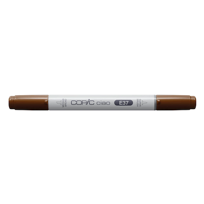 COPIC® Ciao E37 Layoutmarker braun, 1 St.