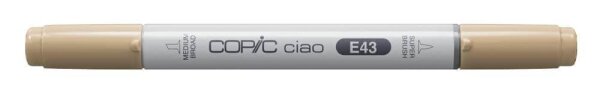 COPIC® Ciao E43 Layoutmarker beige, 1 St.