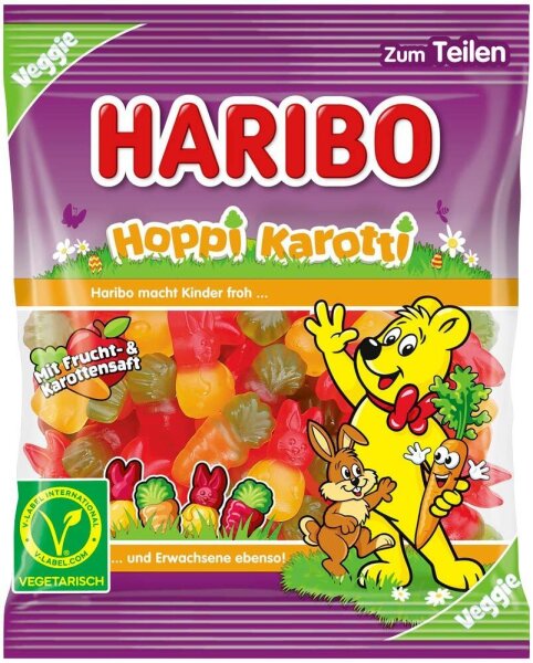 HARIBO Hoppi Karotti Fruchtgummi 175,0 g  ( 10051970 )