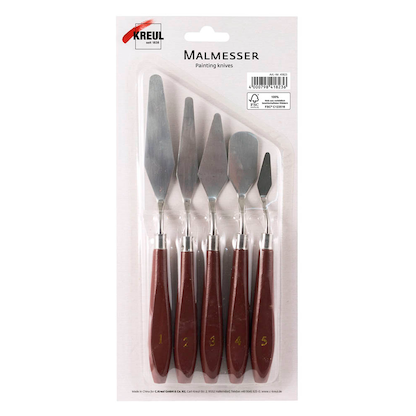 KREUL SOLO Goya Malerspachtel-Set 5-teilig