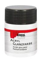 KREUL Glanzfarbe Acrylfarbe weiß 50,0 ml, 1 St.