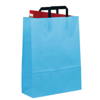 VP Papier-Tragetaschen aquamarin 32,0 x 42,0 cm, 50 St.