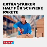 tesa Packband tesapack® Ultra Strong Recycled braun 50,0 mm x 66,0 m 1 Rolle