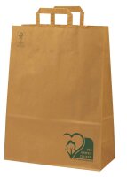 VP Papier-Tragetaschen braun 32,0 x 42,0 cm, 50 St.