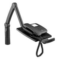 Hansa Telefonschwenkarm TSA 5020 schwarz