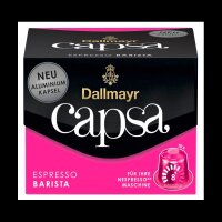 Dallmayr Capsa ESPRESSO BARISTA Kaffeekapseln, Arabica- und Robustabohnen kräftig, 10 St.