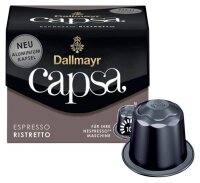 Dallmayr Capsa ESPRESSO RISTRETTO Kaffeekapseln, Arabica-...