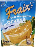 Orange Getränkepulver 25x 100,0 g