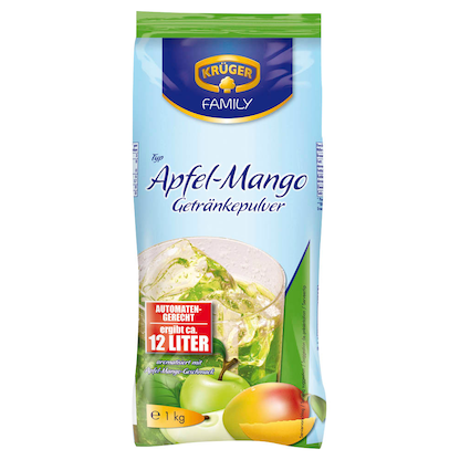 KRÜGER Apfel-Mango Getränkepulver 1,0 kg