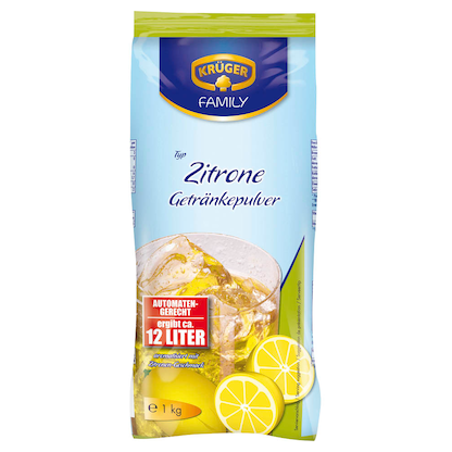 KRÜGER Zitrone Getränkepulver 1,0 kg