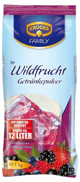 KRÜGER Wildfrucht Getränkepulver 1,0 kg
