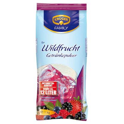 KRÜGER Wildfrucht Getränkepulver 1,0 kg