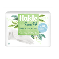 Hakle Toilettenpapier Pur NATÜRLICH SANFT 4-lagig, 4...