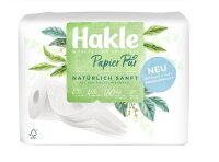 Hakle Toilettenpapier Pur NATÜRLICH SANFT 4-lagig, 4...
