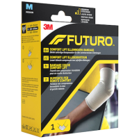FUTURO™ Ellenbogenbandage Comfort Lift 76578DABI, Gr. M grau 25,4-27,9 cm, 1 St.