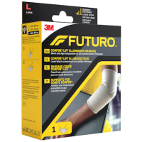 FUTURO™ Ellenbogenbandage Comfort Lift 76579DABI, Gr. L grau 28,0-30,5 cm, 1 St.