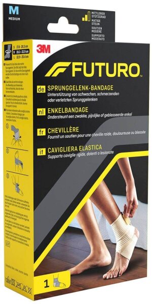 FUTURO™ Sprunggelenkbandage 47875DABI, Gr. M beige 20,3-22,9 cm, 1 St.