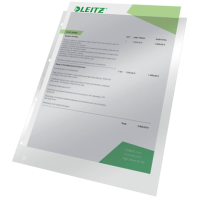 LEITZ Prospekthüllen 4744 DIN A4 glasklar glatt 0,08 mm, 100 St.
